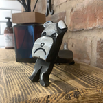 Hand Forged Dog Sculpture