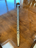 24 Carat Gold Plated Fire Poker