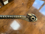 24 Carat Gold Plated Fire Poker