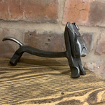 Hand Forged Dog Sculpture